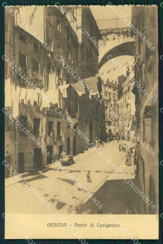 Genova Città Ponte di Carignano cartolina WX2514 – fronte
