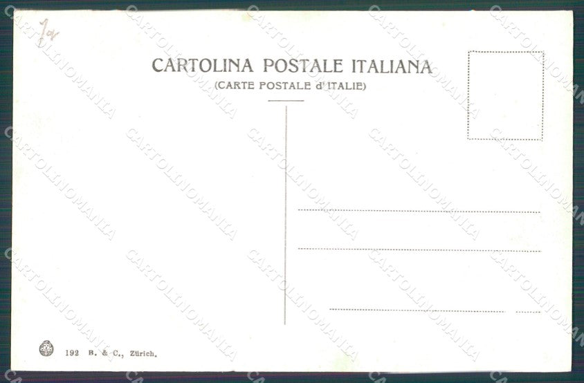 Genova Città Truogoli Santa Brigida cartolina WX2520 – retro