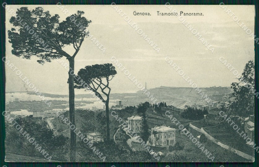 Genova Città cartolina WX2538 – fronte