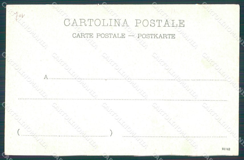 Genova Città Truogoli Santa Brigida STRAPPINO cartolina WX2554 – retro