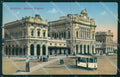 Genova Città Stazione Brignole Tram cartolina WX2577 – fronte