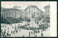 Genova Città Piazza Corvetto PIEGHINA cartolina WX2587 – fronte