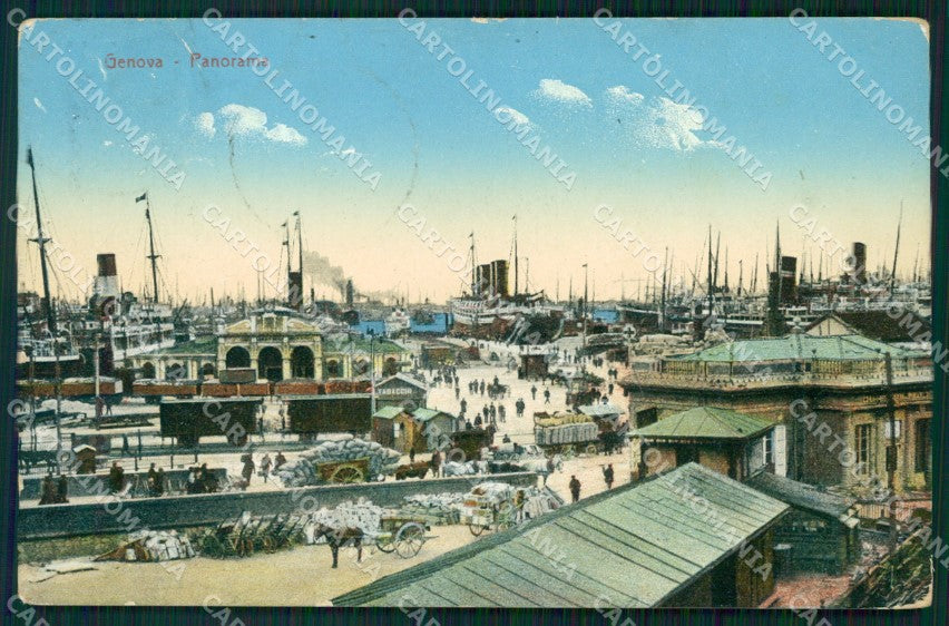 Genova Città cartolina WX2597 – fronte