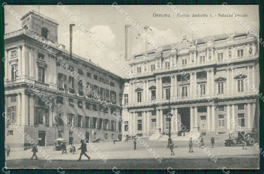 Genova Città Palazzo Ducale cartolina WX2607 – fronte