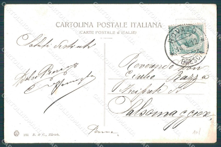 Genova Città Via XX Settembre cartolina WX2609 – retro