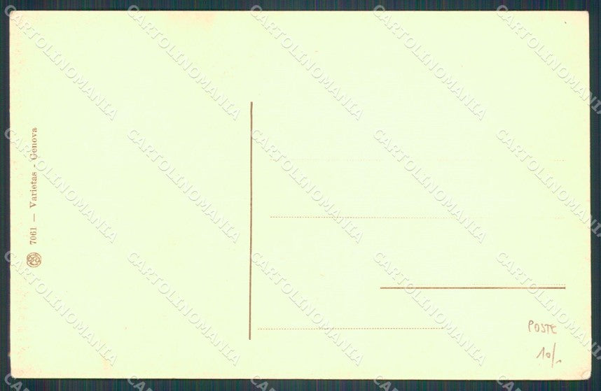 Genova Città Poste cartolina WX2624 – retro