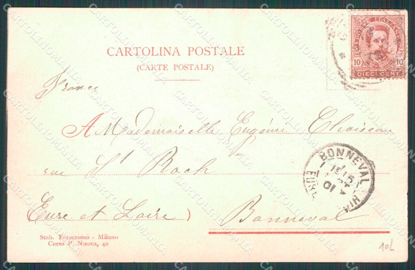 Genova Città Prigione Francesco I cartolina WX2631 – retro