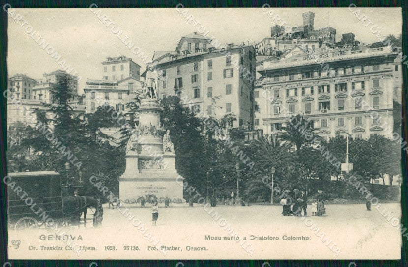 Genova Città cartolina WX2648 – fronte