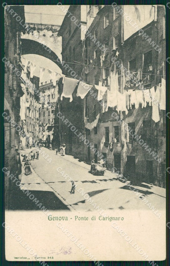 Genova Città Ponte di Carignano cartolina WX2658 – fronte