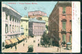 Genova Città Piazza Fontane Marose Auto cartolina WX2661 – fronte