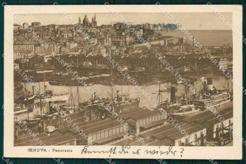 Genova Città cartolina WX2664 – fronte