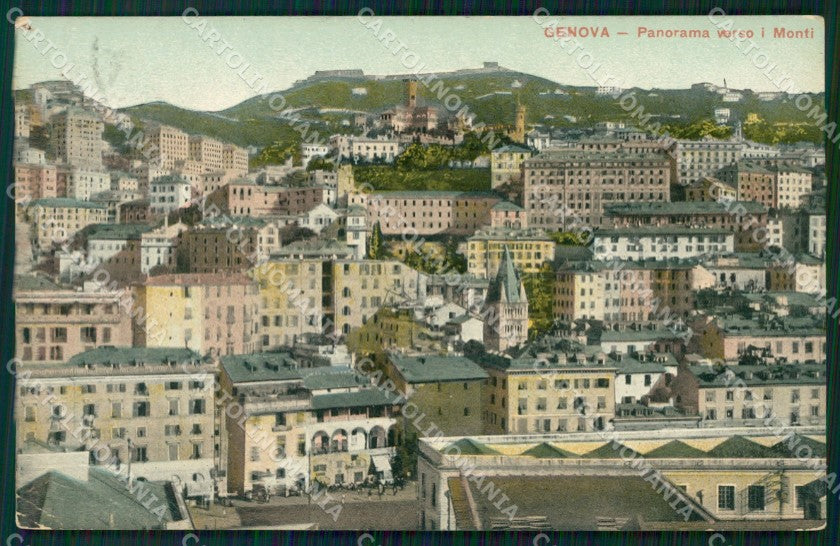 Genova Città FORO PIEGHINA cartolina WX2668 – fronte