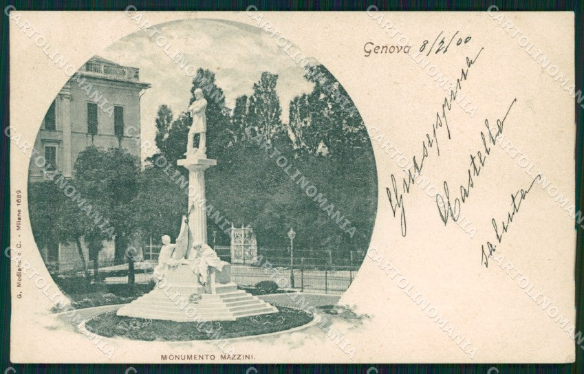 Genova Città cartolina WX2672 – fronte