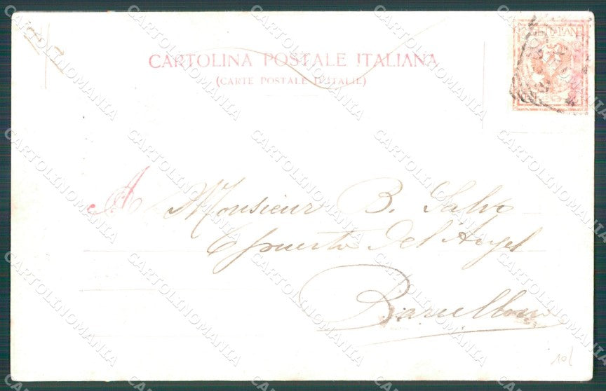 Genova Città Piazza Principe cartolina WX2684 – retro