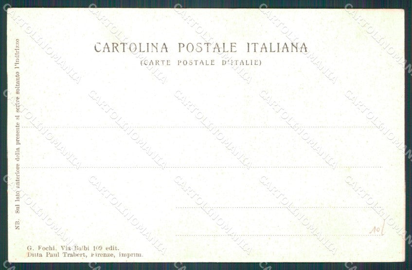 Genova Città Teatro Garibaldi Carrozze cartolina WX2688 – retro