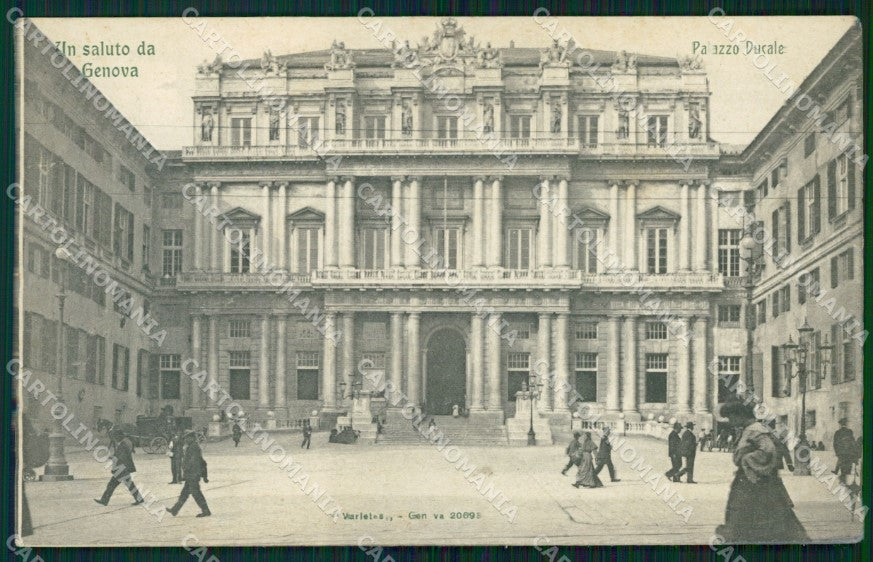 Genova Città Palazzo Ducale cartolina WX2691 – fronte