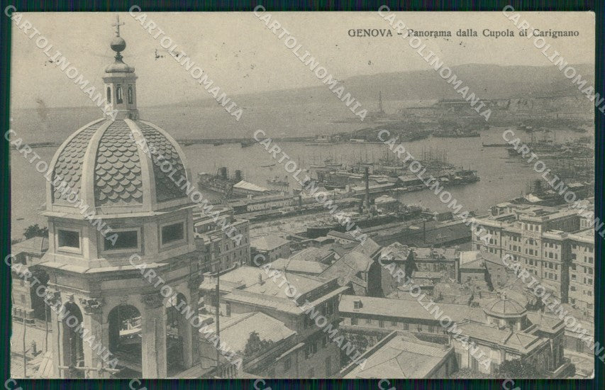 Genova Città Cupola di Carignano cartolina WX2693 – fronte
