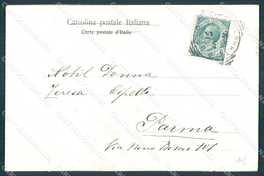Genova Città cartolina WX2697 – retro