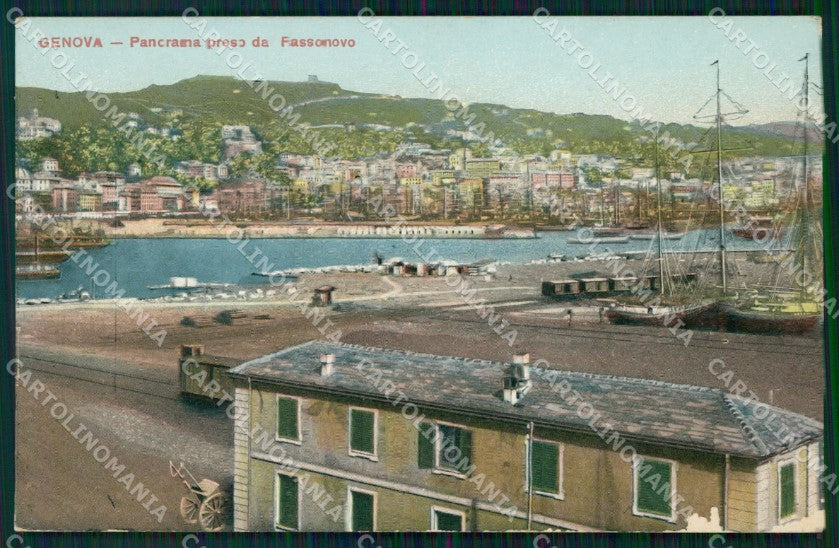 Genova Città Passonovo cartolina WX2707 – fronte
