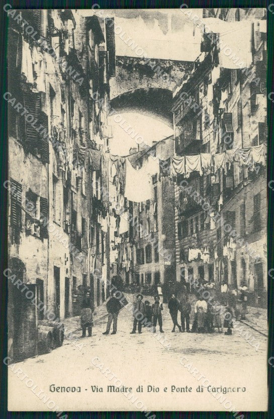 Genova Città Ponte di Carignano cartolina WX2733 – fronte