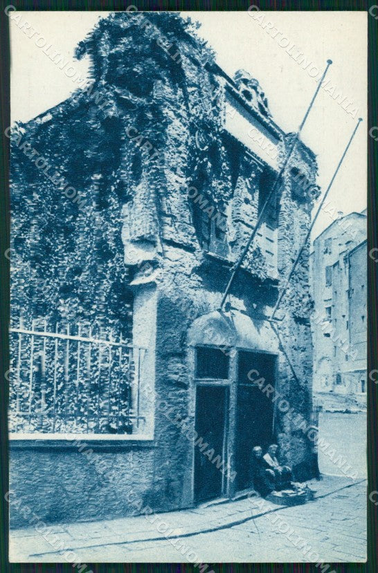 Genova Città Casa Cristoforo Colombo cartolina WX2736 – fronte