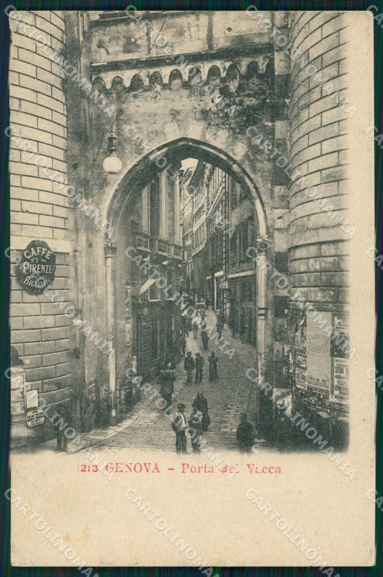 Genova Città Porta dei Vacca cartolina WX2741 – fronte