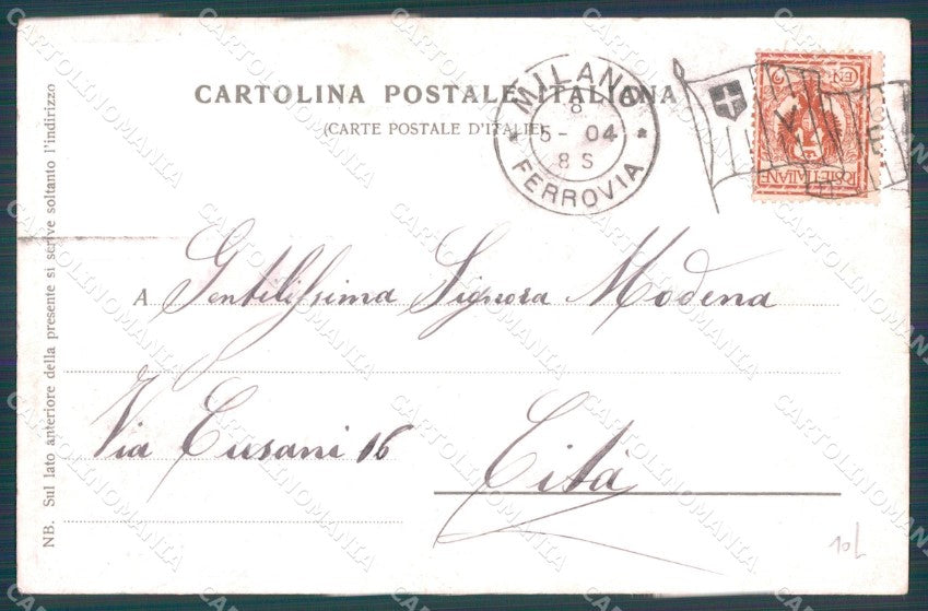 Genova Città Ponte di Carignano cartolina WX2742 – retro