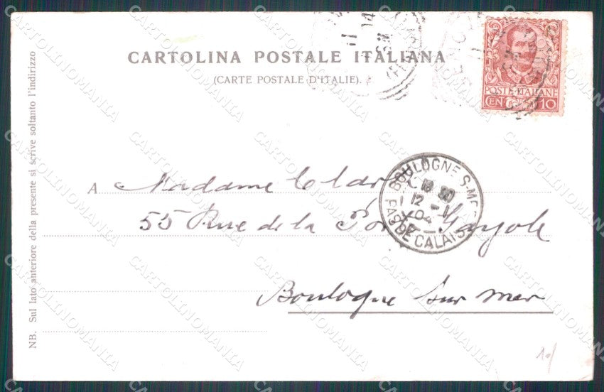 Genova Città Porto cartolina WX2749 – retro