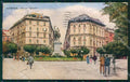 Genova Città Piazza Corvetto PIEGHINE cartolina WX2768 – fronte