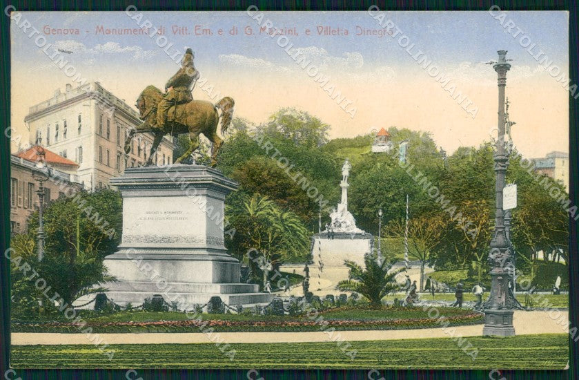 Genova Città Villetta di Negro cartolina WX2773 – fronte