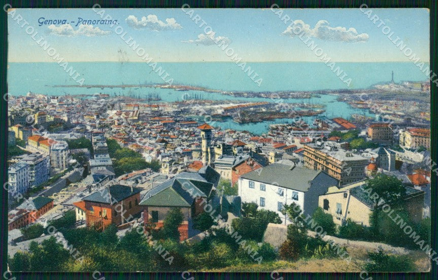 Genova Città cartolina WX2776 – fronte