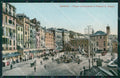 Genova Città Piazza Caricamento Tram cartolina WX2791 – fronte