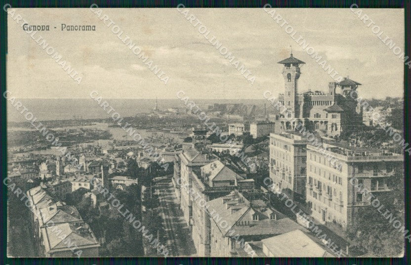 Genova Città cartolina WX2795 – fronte