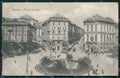 Genova Città Piazza Corvetto Tram cartolina WX2799 – fronte
