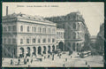 Genova Città Via XX Settembre Palazzo Accademia Tram cartolina WX2800 – fronte