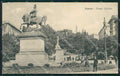 Genova Città Piazza Corvetto RIFILATA cartolina WX2812 – fronte