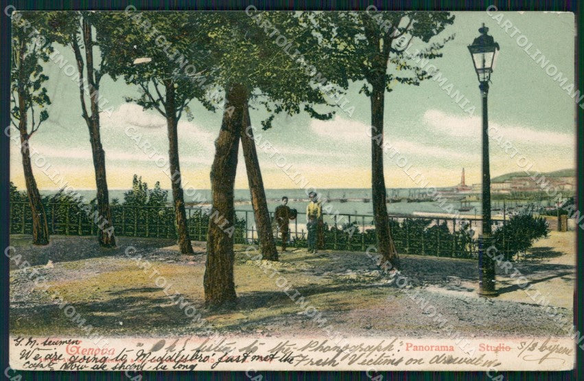 Genova Città cartolina WX2820 – fronte