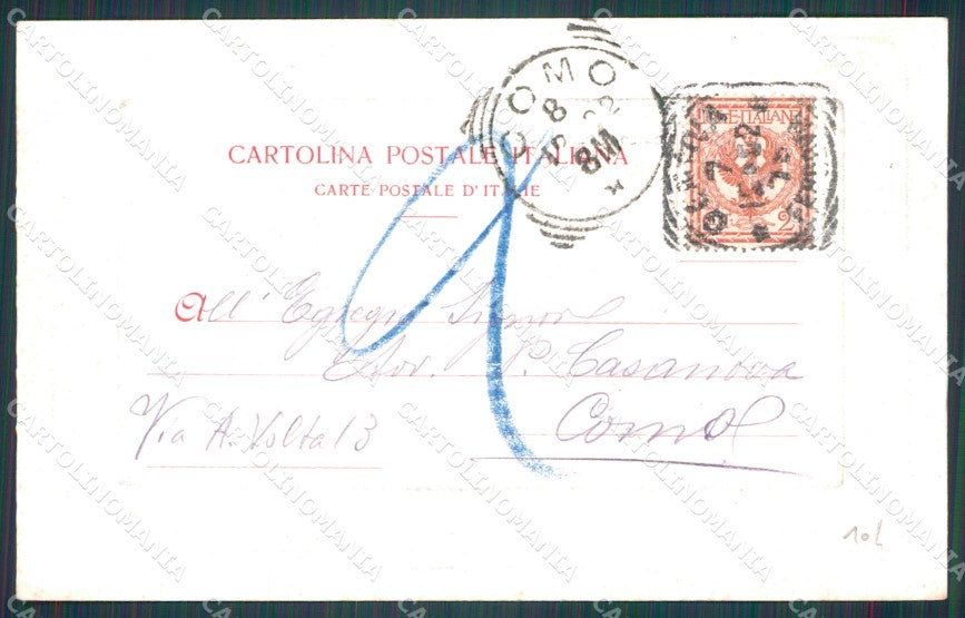 Genova Città Teatro ABRASA cartolina WX2821 – retro