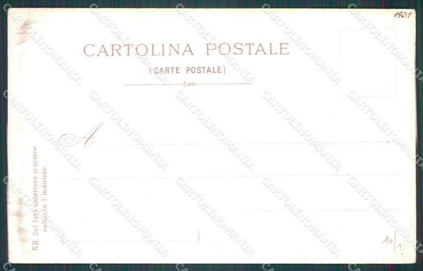 Genova Città Teatro Carrozze cartolina WX2824 – retro