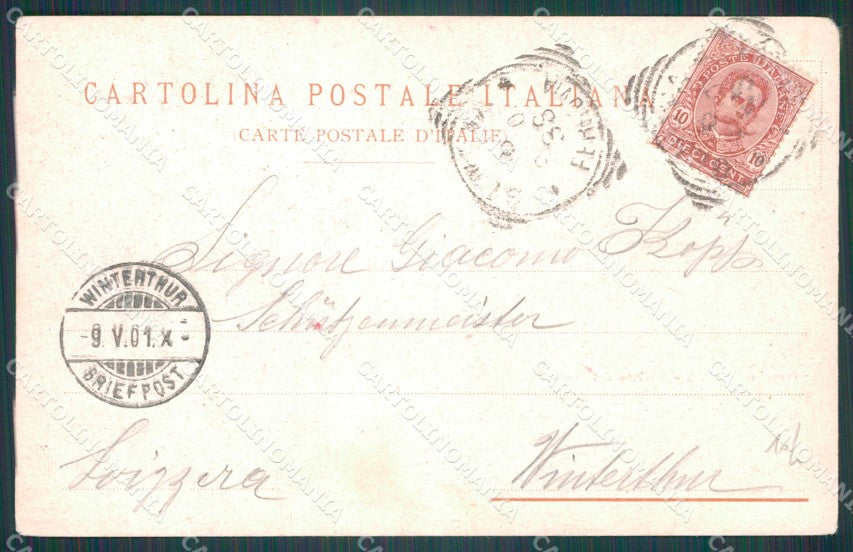 Genova Città Porto PIEGA cartolina WX2828 – retro