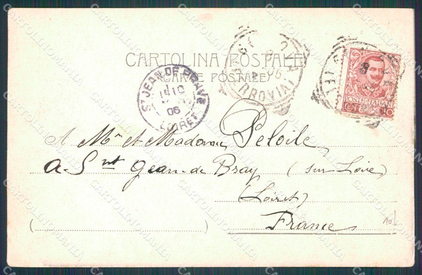 Genova Città Monumento Duca di Galliera cartolina WX2839 – retro