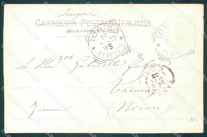 Genova Città cartolina WX2840 – retro