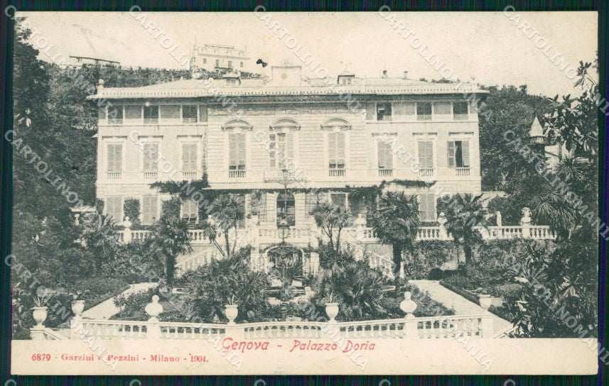Genova Città Palazzo Doria cartolina WX2841 – fronte