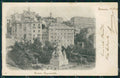 Genova Città Piazza Acquaverde PIEGHINA cartolina WX2842 – fronte