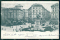 Genova Città Piazza Corvetto PIEGHINE cartolina WX2857 – fronte