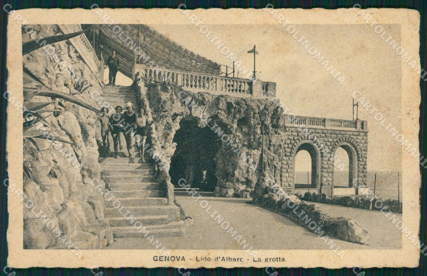 Genova Città Lido d'Albaro cartolina WX2871 – fronte