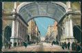 Genova Città Ponte Monumentale PIEGHINE cartolina WX2878 – fronte