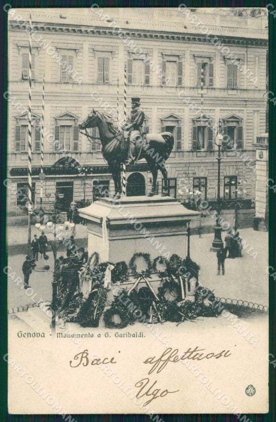 Genova Città Garibaldi cartolina WX2879 – fronte