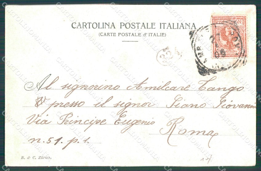 Genova Città Garibaldi cartolina WX2879 – retro