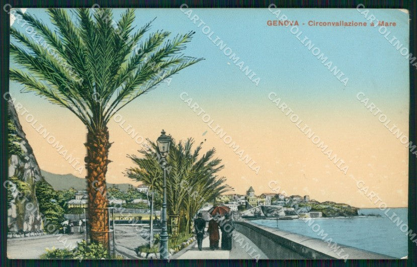 Genova Città Circonvallazione a Mare cartolina WX2880 – fronte